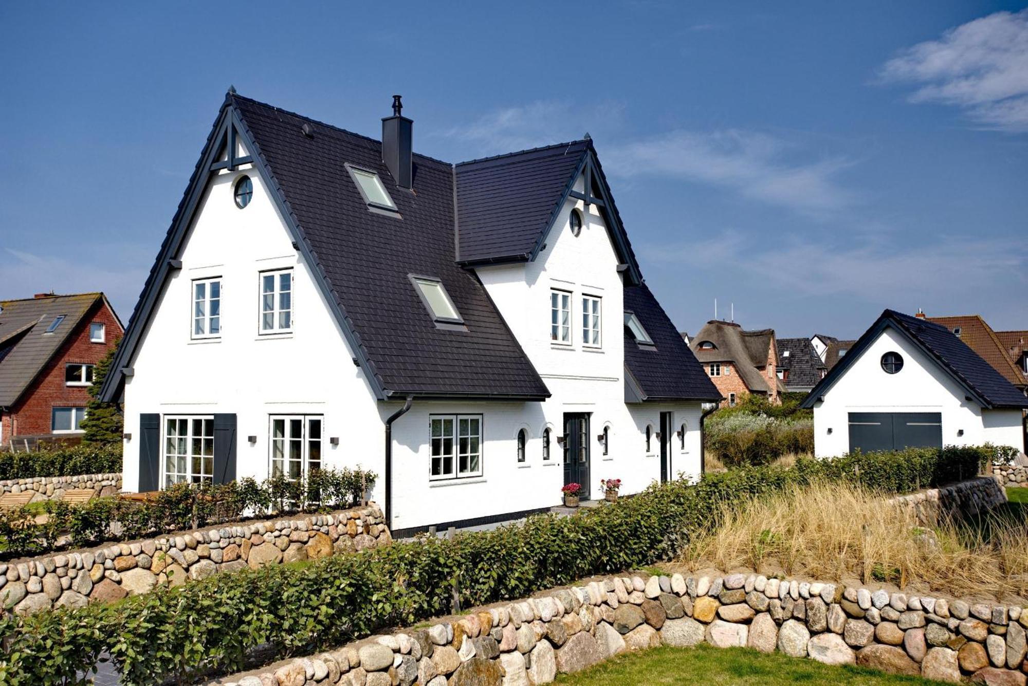 Neu! Ferienhaus Litj Horsa Hoog - Luxus, Lage, Leichtigkeit Mit Wellenrauschen In Wenningstedt Sylt Luaran gambar