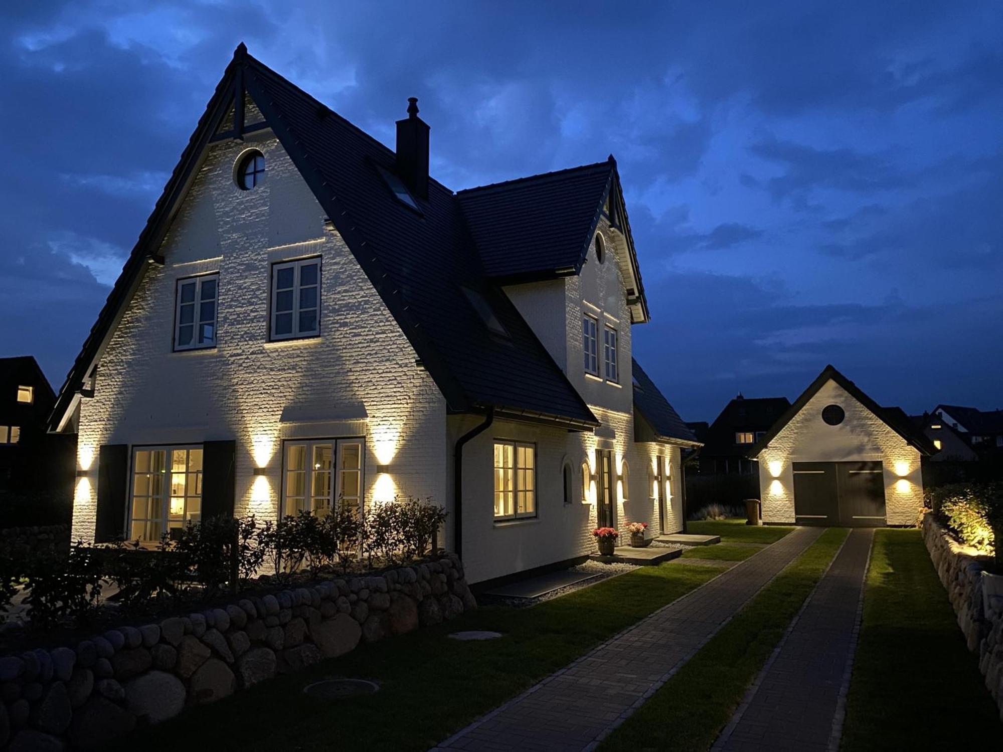 Neu! Ferienhaus Litj Horsa Hoog - Luxus, Lage, Leichtigkeit Mit Wellenrauschen In Wenningstedt Sylt Luaran gambar
